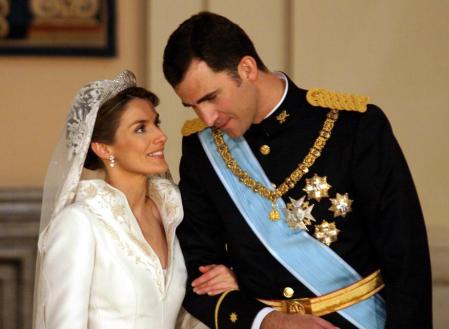 El príncipe Felipe el día de su boda con Letizia, el 22 de mayo del 2004