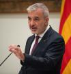 El alcalde de Barcelona, Jaume Collboni, ofrece una rueda de prensa tras su primera reunión institucional, en el Palau de la Generalitat, a 4 de septiembre de 2024, en Barcelona, Catalunya (España). El pasado 23 de agosto tuvieron una reunión más informal en el que Collboni instó al jefe del ejecutivo catalán en el PSC a mantener el decreto del Govern de ERC para poder dar cobertura legal a la eliminación de los pisos turísticos que hay en la ciudad de Barcelona.