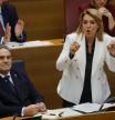 Los vicepresidentes Francisco José Gan Pampols y Susana Camarero en el pleno de Les Corts
