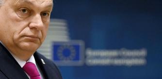 (FILES) Hungary's Prime Minister Viktor Orban arrives to attend a roundtable meeting of the European Council at the European headquarters in Brussels, on December 14, 2023. After months of treating the European Union with all the evils, Hungarian Prime Minister Viktor Orban takes the rotating presidency on Monday, July 1, 2024, more isolated than ever by his position on the war in Ukraine. (Photo by Miguel MEDINA / AFP)
