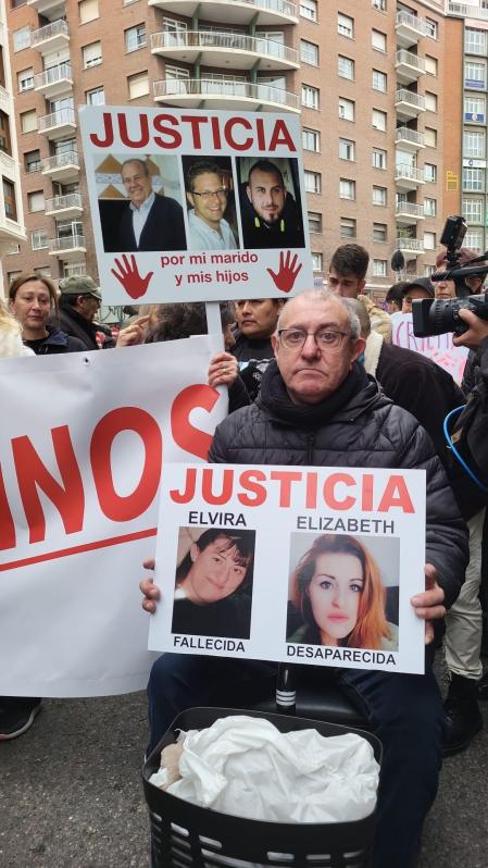 Otra de las víctimas que pide justicia para sus familiares.