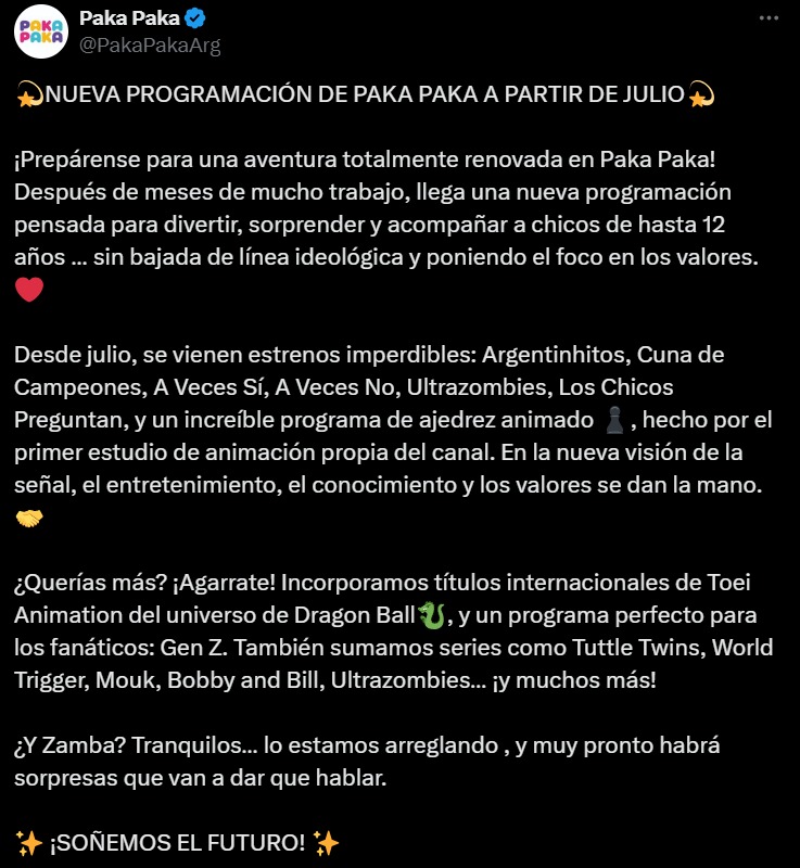 Bitcoin llegaría a canal infantil de la tv pública argentina; Paka Paka se vuelve libertario