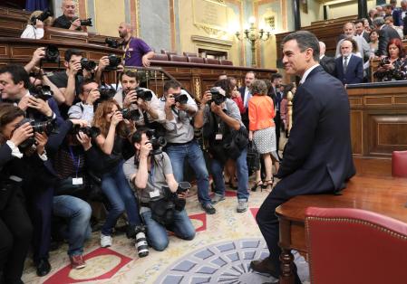 Pleno de moción de censura a Mariano Rajoy