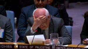 El representante de Palestina en la ONU rompe a llorar: “¿Cómo se puede tolerar este horror? Es insoportable”