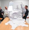 Recuento de votos en Polonia