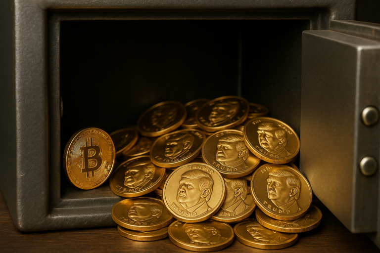 Empresa china se endeudará para comprar bitcoin y el token TRUMP