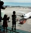Avión de la compañía china Shenzhen Airlines en el aeropuerto de Barcelona