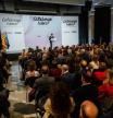 El presidente catalán, Salvador Illa Presenta su plan para que Cataluña recupere el liderazgo económico de España mediante la movilización de 18.500 millones de euros hasta el año 2030, este jueves en Madrid.