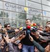 El presidente de la Diputación de València, Vicent Mompó, a su llegada a los juzgados a declarar