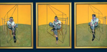 Francis Bacon, Three Studies of Lucian Freud, 1969