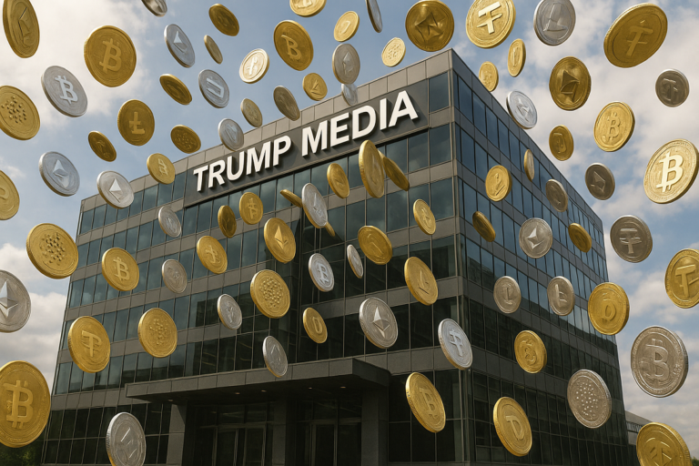 Trump Media buscaría recaudar USD 3.000 millones para comprar bitcoin y criptomonedas