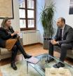 Varia Vergés y Albert Dalmau en Vielha.