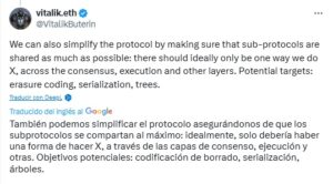 Vitalik Buterin promete que Ethereum será “tan simple como Bitcoin”