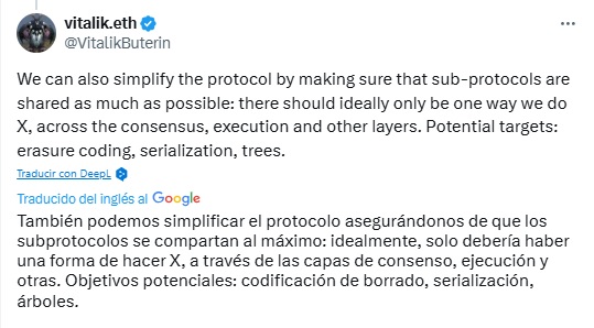 Vitalik Buterin promete que Ethereum será “tan simple como Bitcoin”