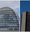 Sedes de BBVA y Sabadell