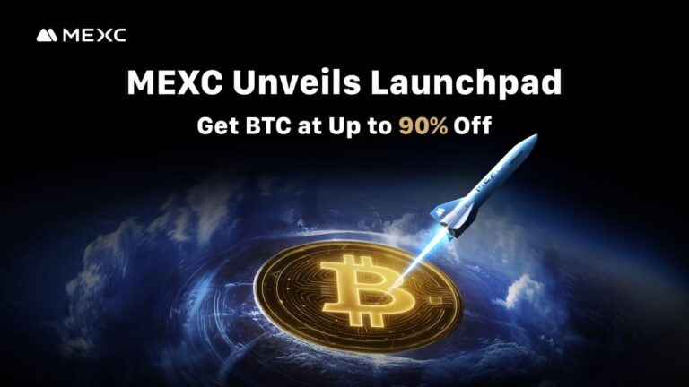 Compra Bitcoin con hasta 90% de descuento en el nuevo Launchpad de MEXC