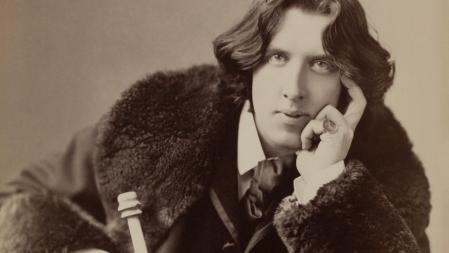 Fotografía de Oscar Wilde tomada por Napoleon Sarony