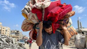 Israel mata a otros 27 palestinos en un punto de reparto de comida en Gaza