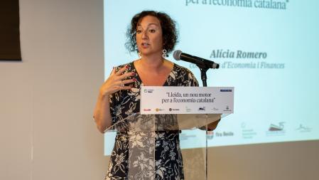 En Barcelona. La consellera d’Economia i Finances de la Generalitat de Catalunya, Alícia Romero, considera que celebrar el encuentro en Barcelona es“toda una declaración de intenciones”