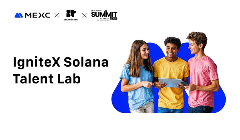 MEXC lanza “IgniteX Solana Talent Lab” para formar a los profesionales del futuro