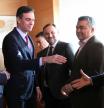Encuentro de Sánchez con Ortuzar en 2019, con Ábalos y Cerdán presentes