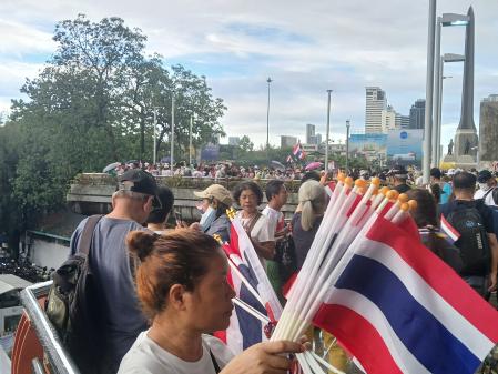 Protesta en Bangkok
