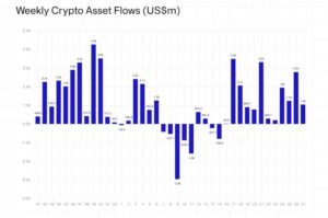 Ethereum supera a bitcoin en entradas relativas de dinero institucional