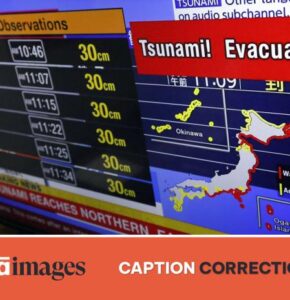 Galería gráfica: El Norte del Pacífico, en alerta por tsunami