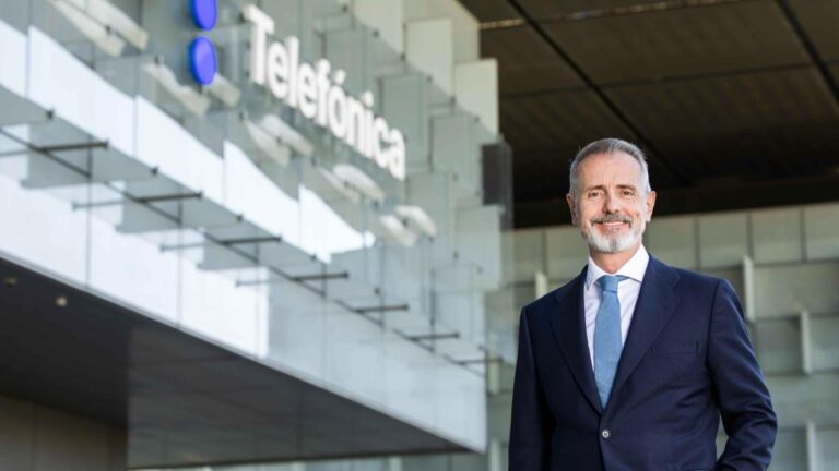 La acción de Telefónica ha subido un 13% desde la llegada de Marc Murtra