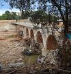 Imagen del puente antiguo de Alaquàs en Torrent sobre el barranco del Poyo