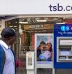 An automated teller machine (ATM) at a bank branch of TSB Bank Plc in London, UK, on Tuesday, June 17, 2025. Banco Sabadell SA is considering a sale of its UK unit TSB, the latest twist in a year-long effort to defend itself against a takeover by rival BBVA SA. Photographer: Betty Laura Zapata/Bloomberg
