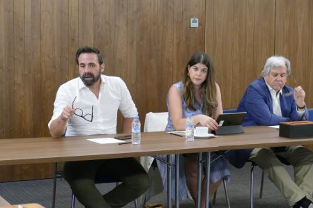 Jordi Cabrafiga, Arantxa Calvera i Ildefonso García Serena