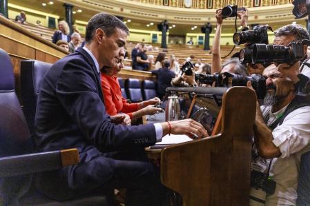 Pleno Congreso de los Diputados Pedro Sanchez