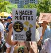 Concentración en Madrid convocada por Cinco asociaciones de jueces y fiscales frente a la sede del Tribunal Supremo en protesta por los proyectos legislativos emprendidos por el Gobierno, que reforman el acceso a la carrera y el estatuto del Ministerio Fiscal