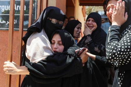 Un nuevo tiroteo en un punto de reparto de ayuda en Gaza deja 24 muertos