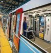 Visita a la fábrica de Alstom donde se están construyendo los nuevos vagones del metro de Barcelona.