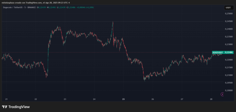 Ballenas de dogecoin están limitando la subida de precio