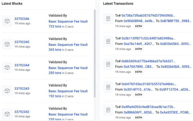 Base, la red de Coinbase, se paralizó por primera vez desde su lanzamiento
