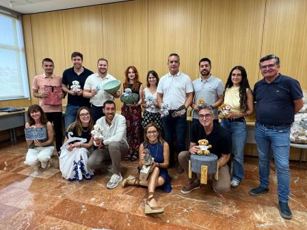 Presentación de los productos elaborados con residuos de los hoteles, en el marco del proyecto 'HOR-Eco'