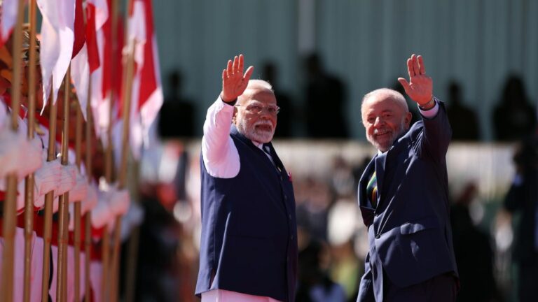 India y Brasil harán frente a Trump con un aumento del comercio bilateral de 20.000 millones de dólares