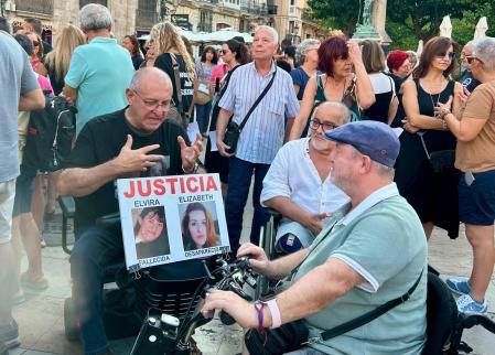 Nueva protesta contra Mazón en el centro de València por la gestión de la dana