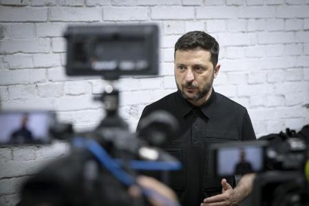 El presidente ucraniano, Volodímir Zelenski, en una imagen reciente