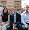 Ayuso, junto a Feijóo, en Arganda del Rey