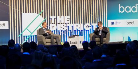 James Seppala, Responsable de Real Estate de Blackstone en Europa, en la última edición de The District