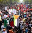 Manifestación contra el genoicidio en Palestina