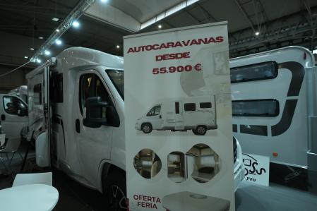 Autocaravana en la Fira de Barcelona.
