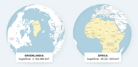 Cómo ese ilustra el mapamundi condiciona cómo se interpreta el mundo.