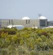 ALMARAZ (CÁCERES), 02/06/2025.- Vista de las instalaciones de la central nuclear de Almaraz que este lunes ha visitado el presidente de la Confederación Empresarial de Madrid (Ceim), Miguel Garrido junto con responsables de la Confederación Regional Empresarial Extremeña (Creex) y de la Confederación Empresarial de Madrid (Ceim). EFE/EDUARDO PALOMO