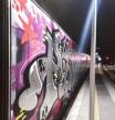 El tren vandalizado y que no ha podido prestar servicio