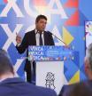 Carlos Mazón, durante la presentación de la campaña institucional del 9 d'Octubre.